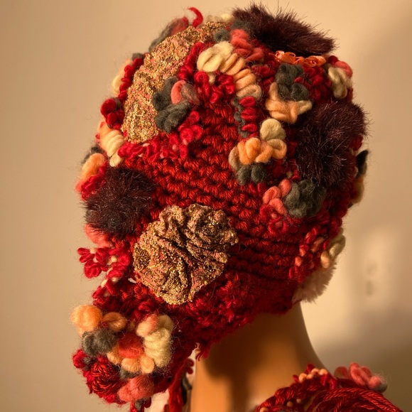Hat Freeform cup style Hat Personalized handmade hat - Picture 8 of 11